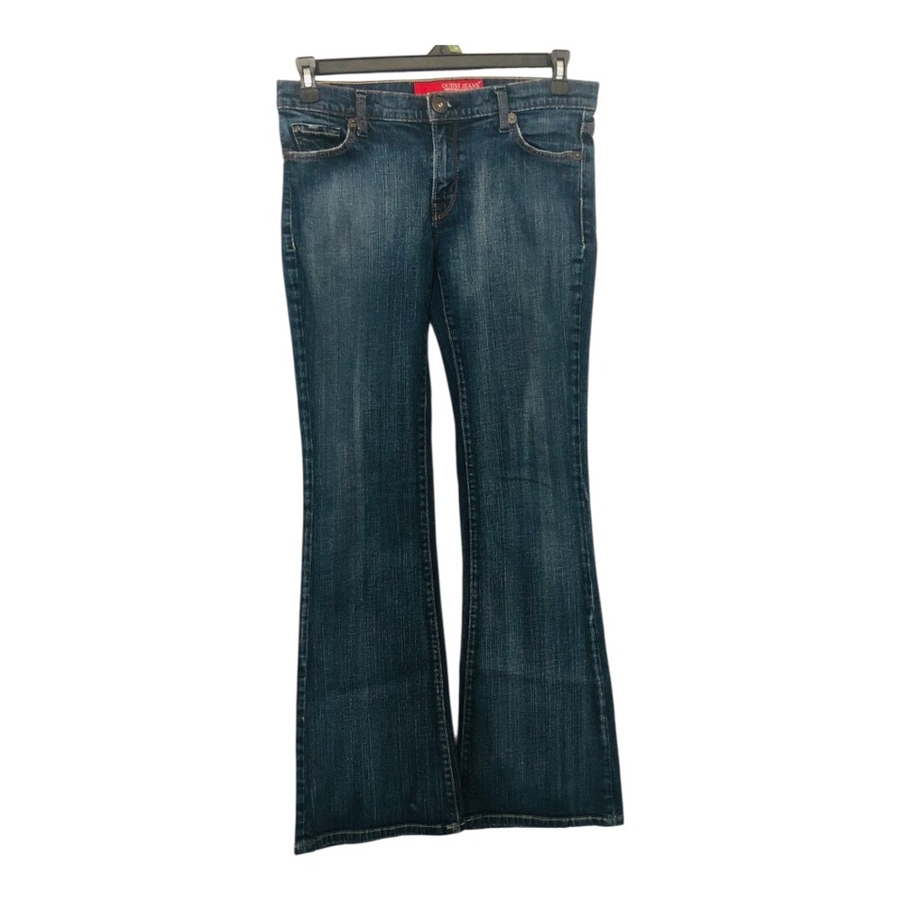 Guess Daredevil Boot Cut Blue Jeans Med Wash Size 29